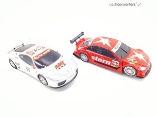 kit pista y coches slot scalextric compact extreme raiders
