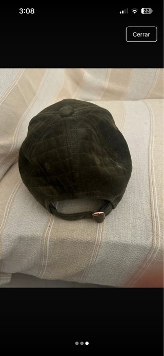 Gorra LA verde acolchada