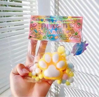 Squishy Pata Gato Color Brillante