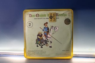 Película Super 8 mm Don Quijote de La Mancha 2 y 3.