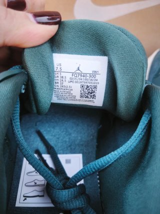 Zapatillas Jordan Verde/Teal