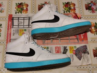 Nike Count Vision Blancas y Turquesa