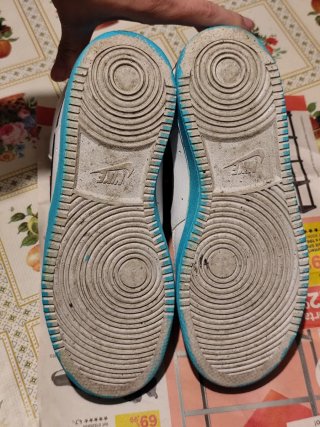 Nike Count Vision Blancas y Turquesa