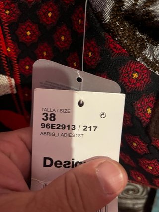 Abrigo Desigual Multicolor