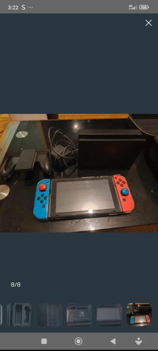 Nintendo Switch Edición Roja y Azul