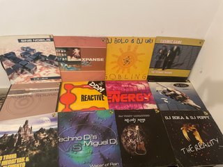 Lote de Vinilos Techno y Dance
