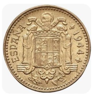 Moneda España 1944 Escudo