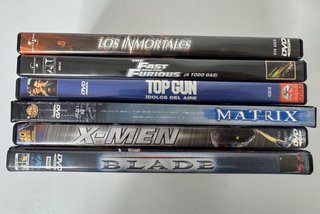 COLECCIÓN 6 PELÍCULAS DVD GRANDES ÉXITOS NUEVAS