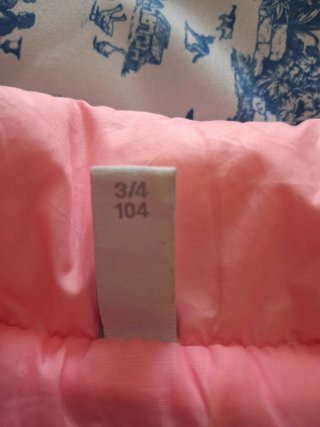 Gilet bambina 3/4 anni rosa