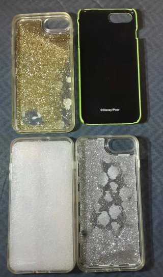 Confezione di 4 custodie Disney per iPhone 8 Plus