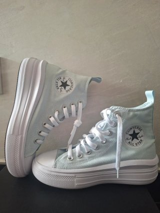 Converse Ctas Move Hi Tg 37 Azzurro
