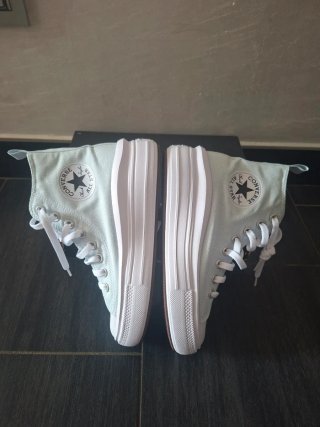 Converse Ctas Move Hi Tg 37 Azzurro