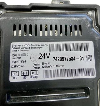 Cuadro de instrumentos 7420977584 renault s