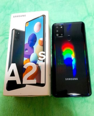⚜️$amsung Galaxy A21s 64Gb "Azul Marino Metelizado