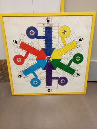 Tablero Parchís Hecho a Mano