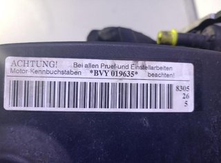 Motor completo bvy volkswagen passat rectp5601937