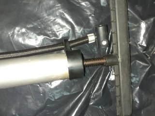 Inflador de pie para bicicleta