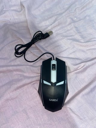 Pack Teclado y Ratón SANDA Negro