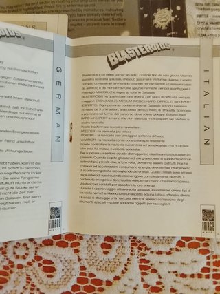 Commodore 64 Blasteroids Cassette CBM 64