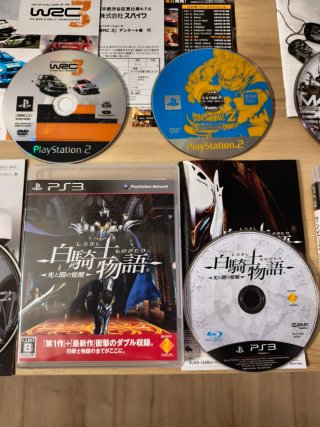 Lote 10 juegos PS2 y PS3 NTSC-JAP