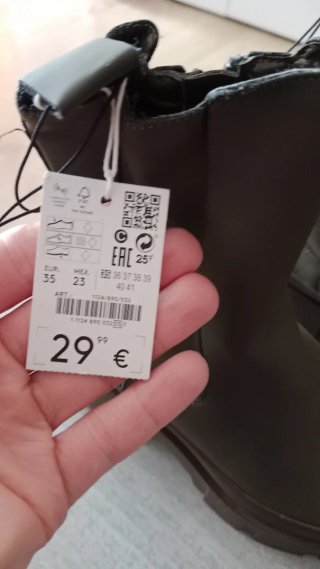 Stivali da donna Lefties taglia 35 neri