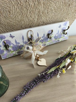 Perchero Vintage Lavanda