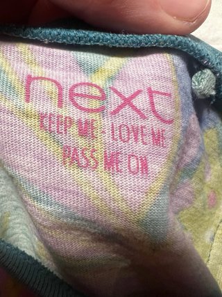 Lote 3 camisetas niña manga corta 1 año