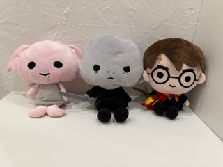 Peluche Harry Potter, Dobby y Voldemort