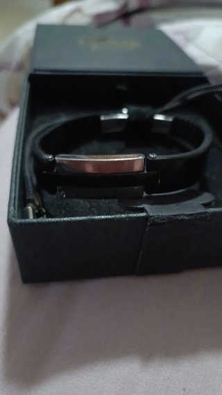 Pulsera y colgante Lotus Negra y Plata