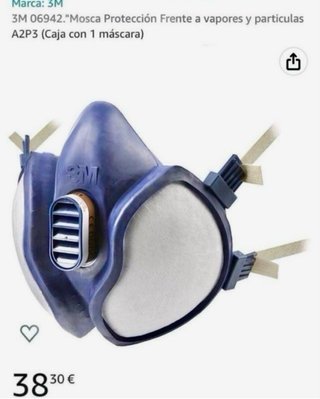 Mascarilla 3M 06942+ Nueva