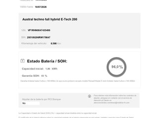 Renault Austral Techno E-Tech Full Hybrid 147kW (200CV)