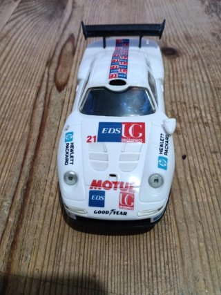 Coche de Scalextric Blanco EDS