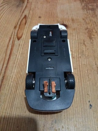 Coche de Scalextric Blanco EDS