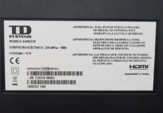 Peana TV TD Systems K48DLV3F