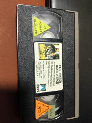 VHS El Regreso de un Héroe