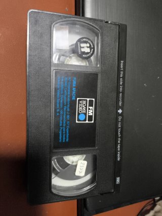 Furia Apache VHS Western Español