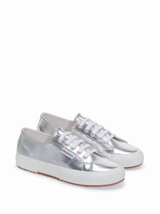 Superga Plateadas Talla 36