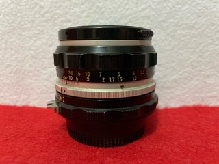 Nikon Nikkor-H Auto 50mm 1:2 Pre-AI Objetivo
