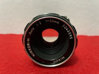 Nikon Nikkor-H Auto 50mm 1:2 Pre-AI Objetivo