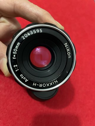 Nikon Nikkor-H Auto 50mm 1:2 Pre-AI Objetivo