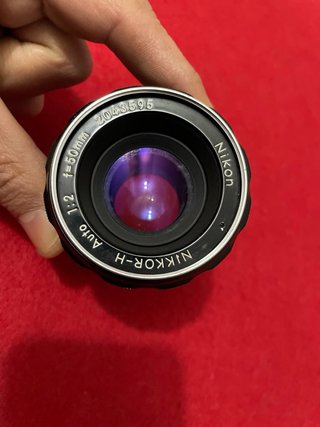 Nikon Nikkor-H Auto 50mm 1:2 Pre-AI Objetivo