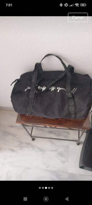 Bolso negro mujer