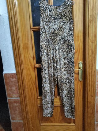 Mono Verano Estampado Leopardo Talla L