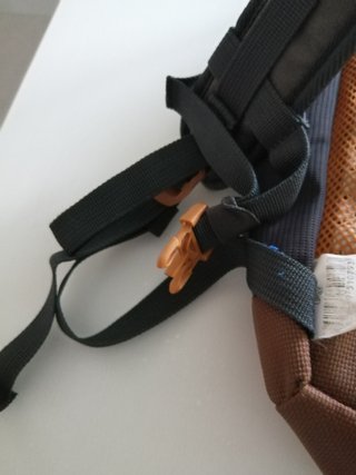 Mochila Quechua Escape 10 Gris/Marrón