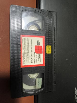 The Punisher Vengador VHS Dolph Lundgren