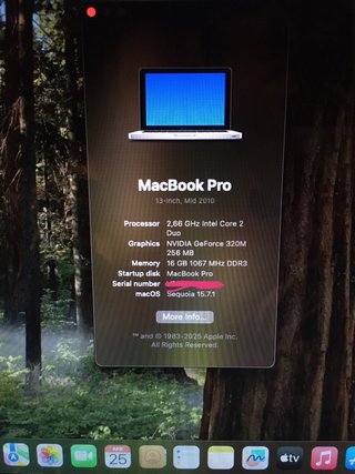 MacBook Pro Mid 2010 2TB 16GB Ram TOPE GAMA
