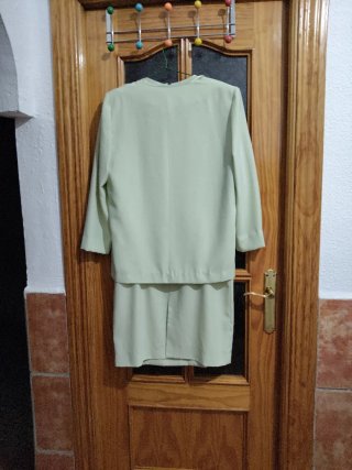 Traje verde blazer XXL