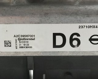 Centralita motor nissan 23710hx43c qashqai 2115517