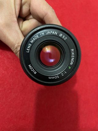 RICOH RIKENON P 50mm 1:2 M42 Para Camara 35mm