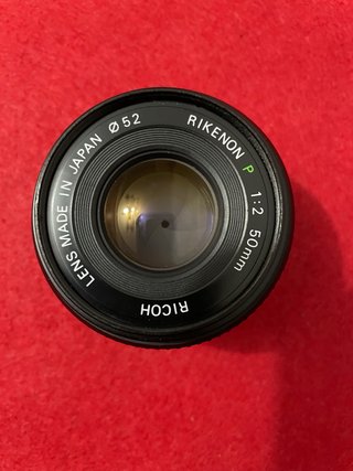 RICOH RIKENON P 50mm 1:2 M42 Para Camara 35mm
